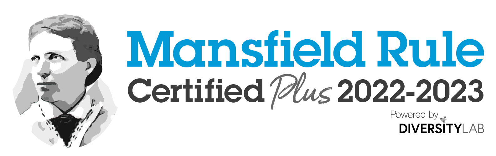 Mansfield Rule Certified 2023 Badge