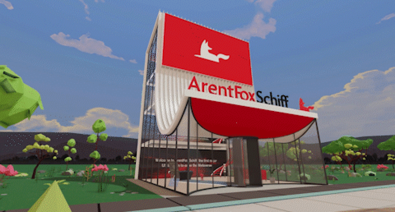 ArentFox Schiff Office in Decentraland