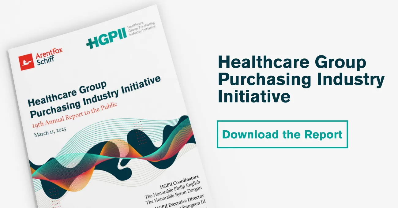 Healthcare Group Purchasing Organizations Continue to Adapt and