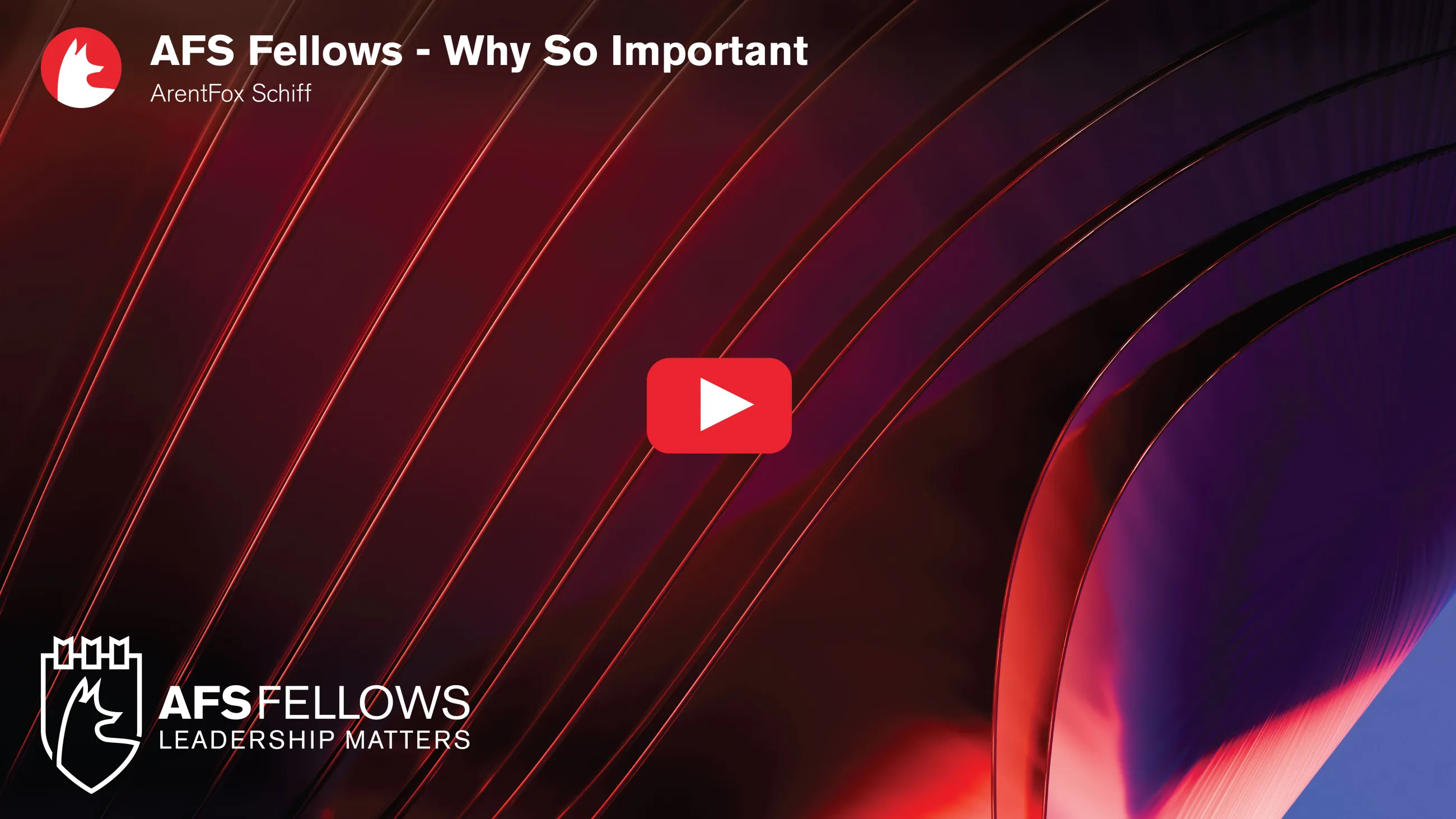 AFS Fellows Imporant