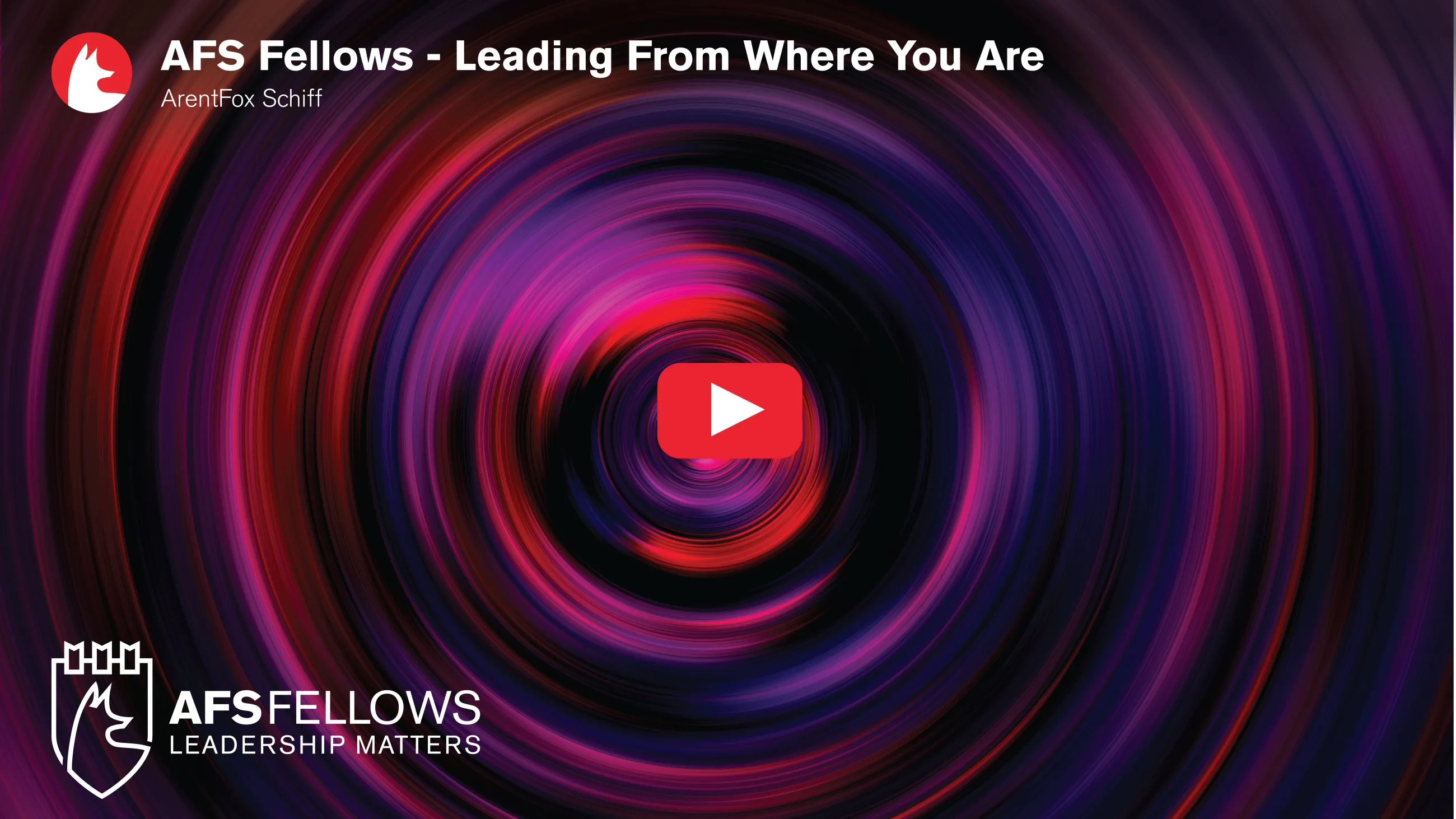 AFS Fellows Leading