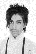 photo of artist Prince by Lynn Goldsmith